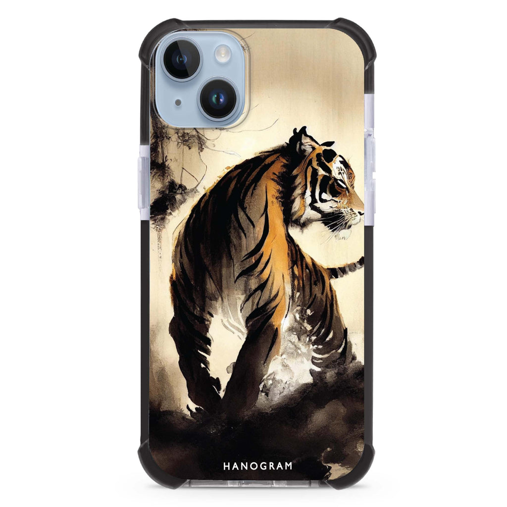 Tiger Painting iPhone 15 Plus Ultra Shockproof Case