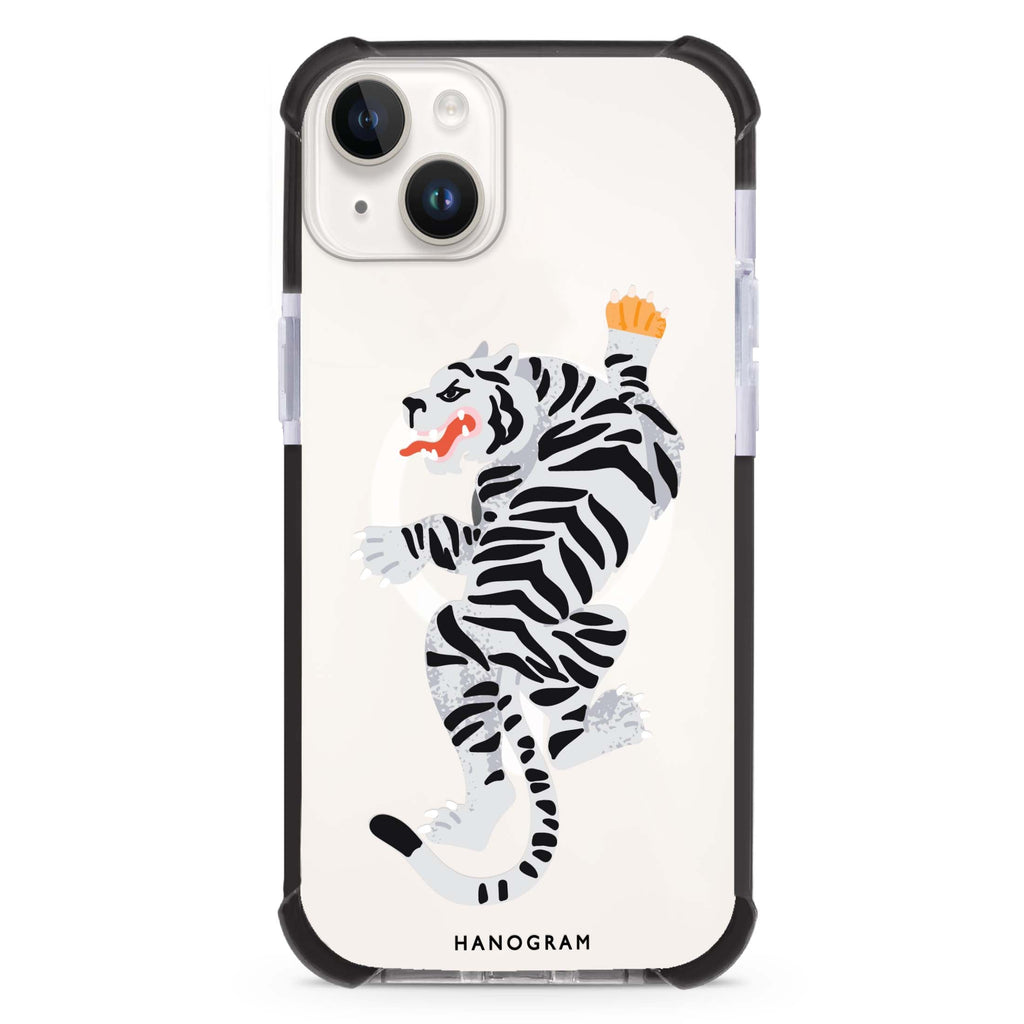 Tiger iPhone 15 Plus MagSafe Compatible Ultra Shockproof Case