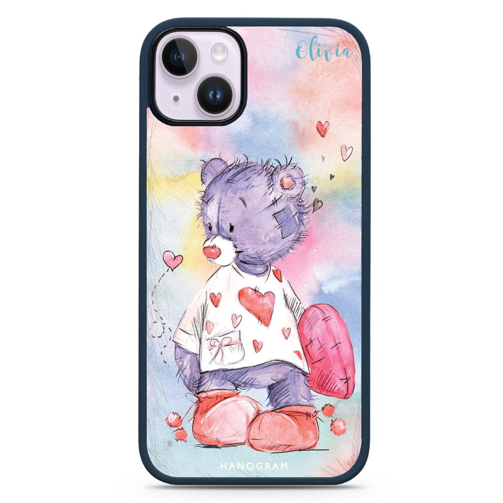 Sweet Bear iPhone 15 Impact Guard Bumper Case