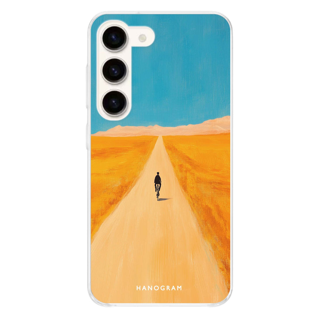 Pedal Alone Samsung Galaxy Ultra Clear Case