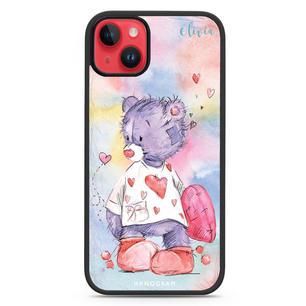 Sweet Bear iPhone 15 Plus Impact Guard Bumper Case