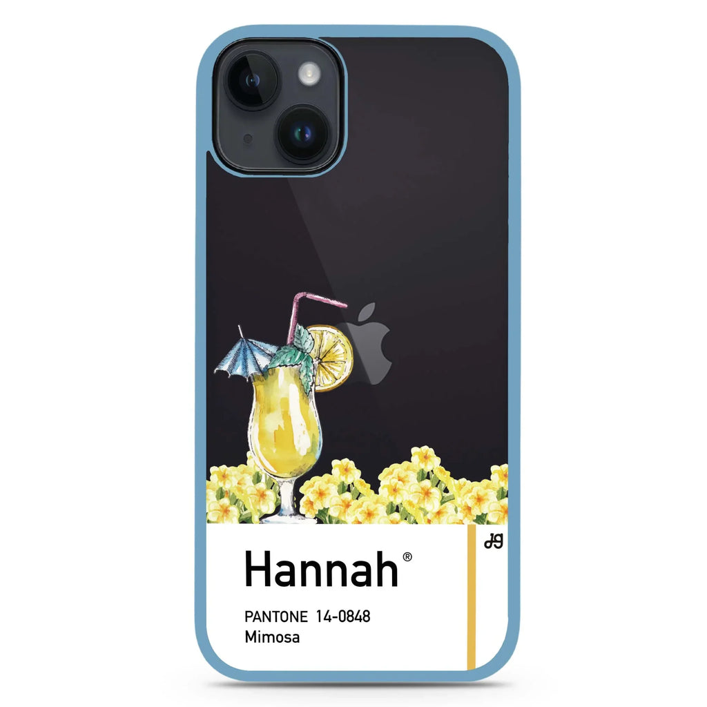 #14-0848 Mimosa I iPhone 15 Plus Impact Guard Bumper Case