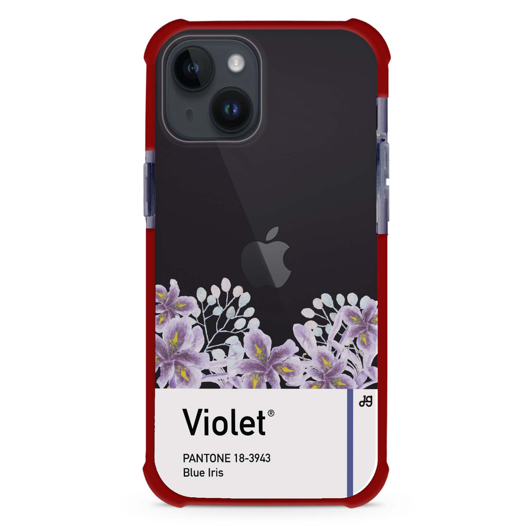 #18-3943 Blue Iris I iPhone 15 Plus Ultra Shockproof Case