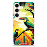 Tropical birds Samsung Galaxy Ultra Clear Case