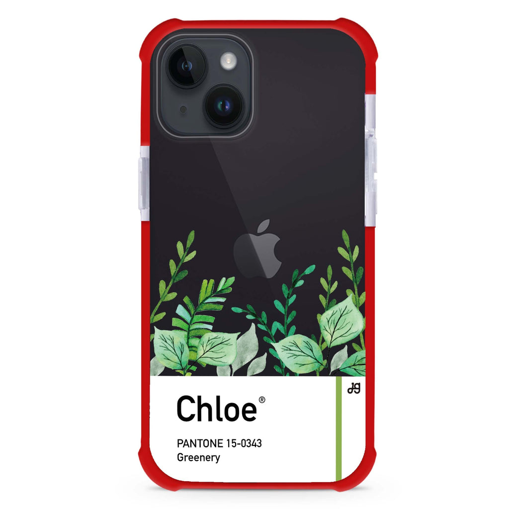 #15-0343 Greenery I iPhone 15 Plus Ultra Shockproof Case