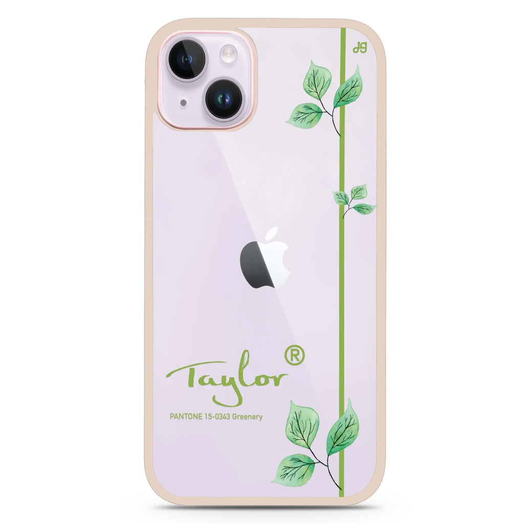 #15-0343 Greenery II iPhone 15 Plus Impact Guard Bumper Case
