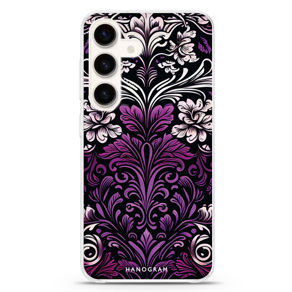 Floral Samsung Galaxy Ultra Clear Case