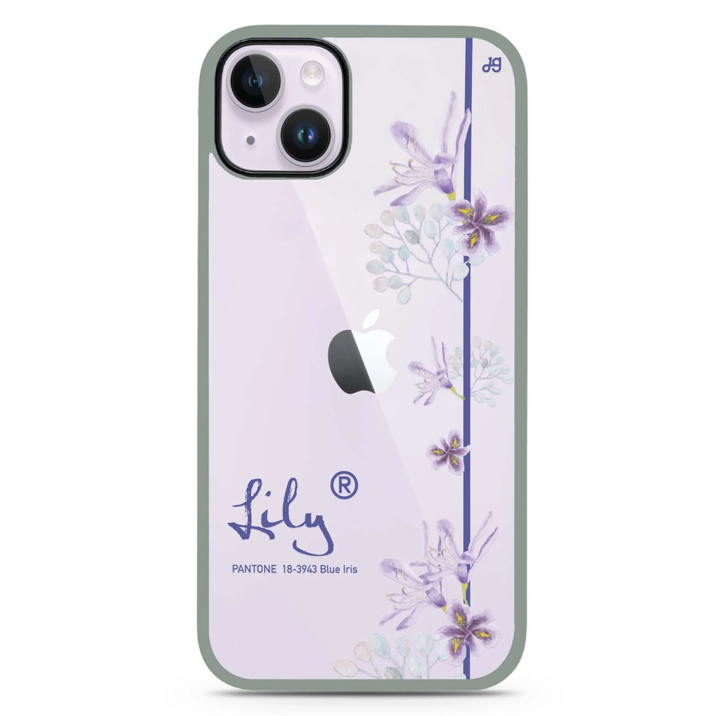 #18-3943 Blue Iris II iPhone 15 Impact Guard Bumper Case
