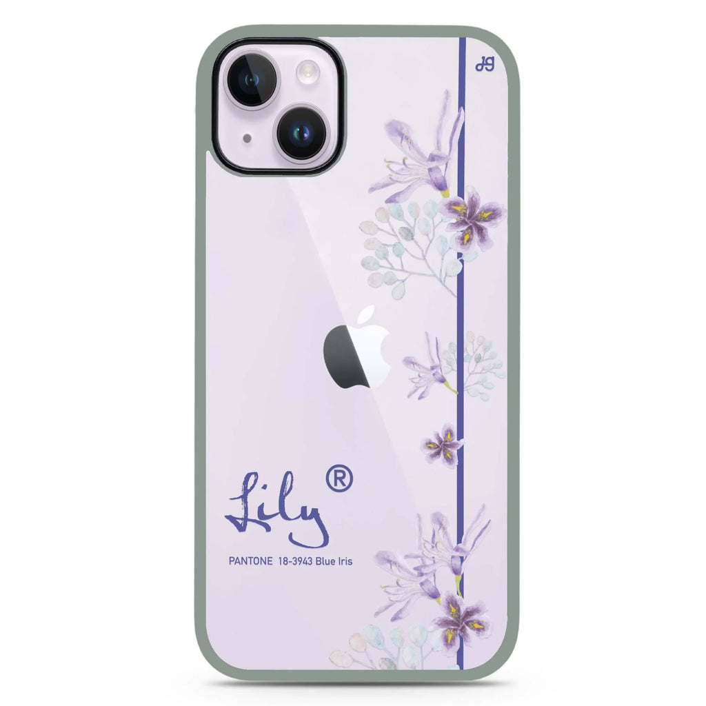 #18-3943 Blue Iris II iPhone 15 Plus Impact Guard Bumper Case