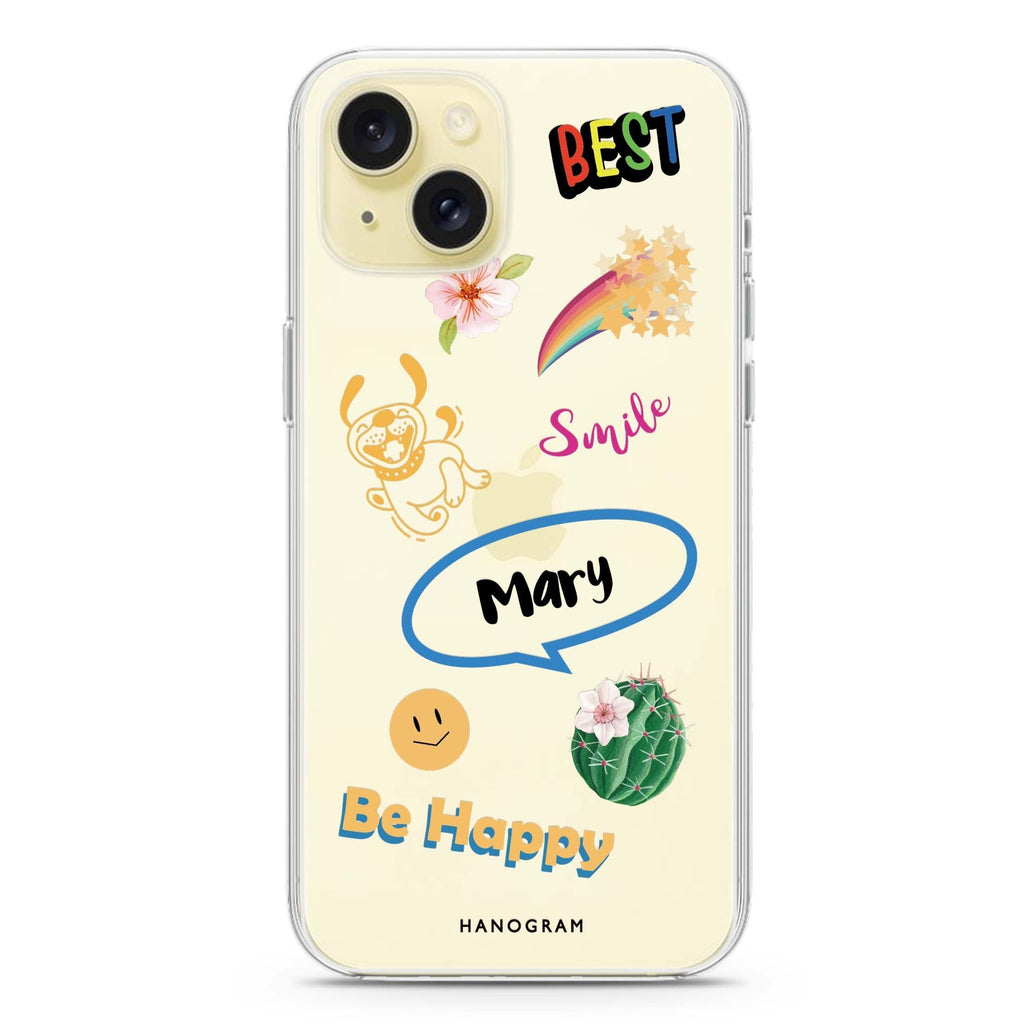 Positive Sticker iPhone Ultra Clear Case
