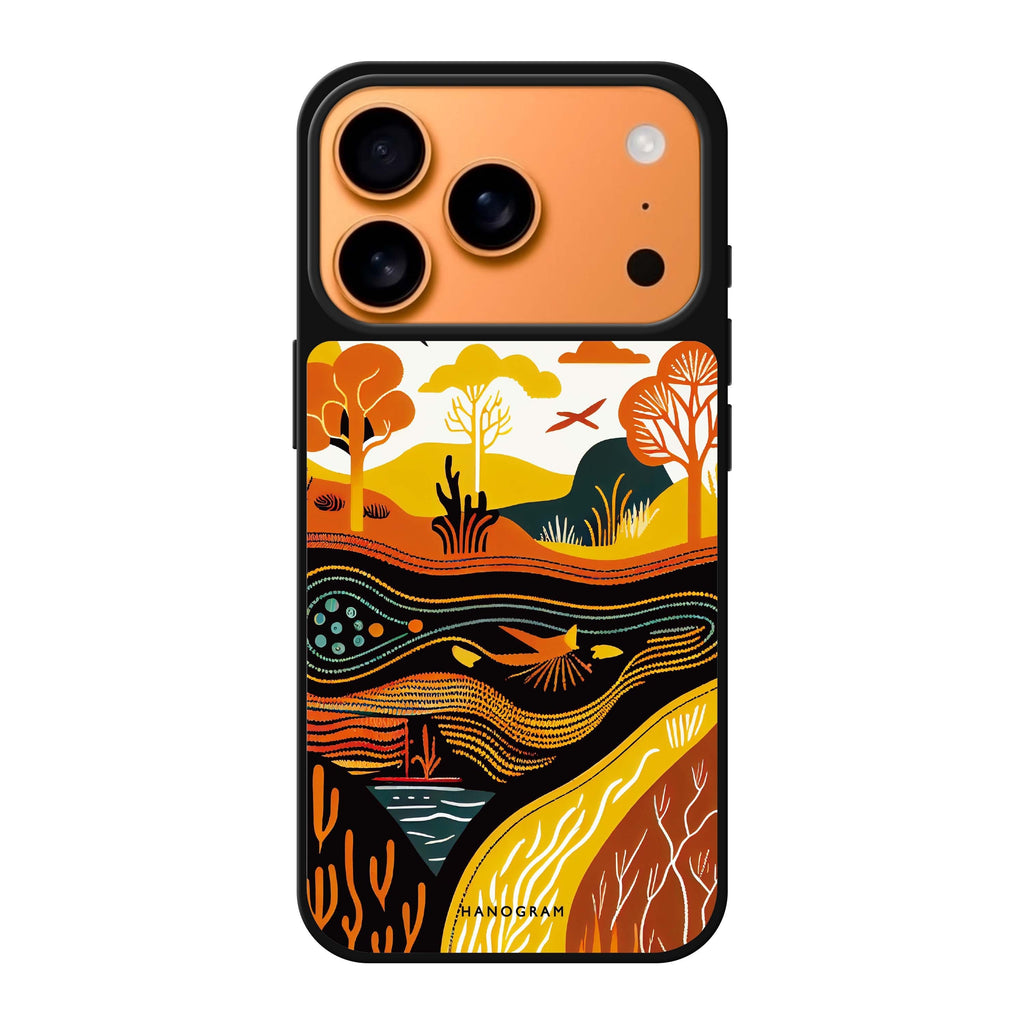 Abstract painting abstract iPhone 17 Pro Max mirror case