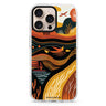 Abstract painting MagSafe Compatible iPhone 16 Pro Ultra Clear Case - Personalized and Stylish Protection