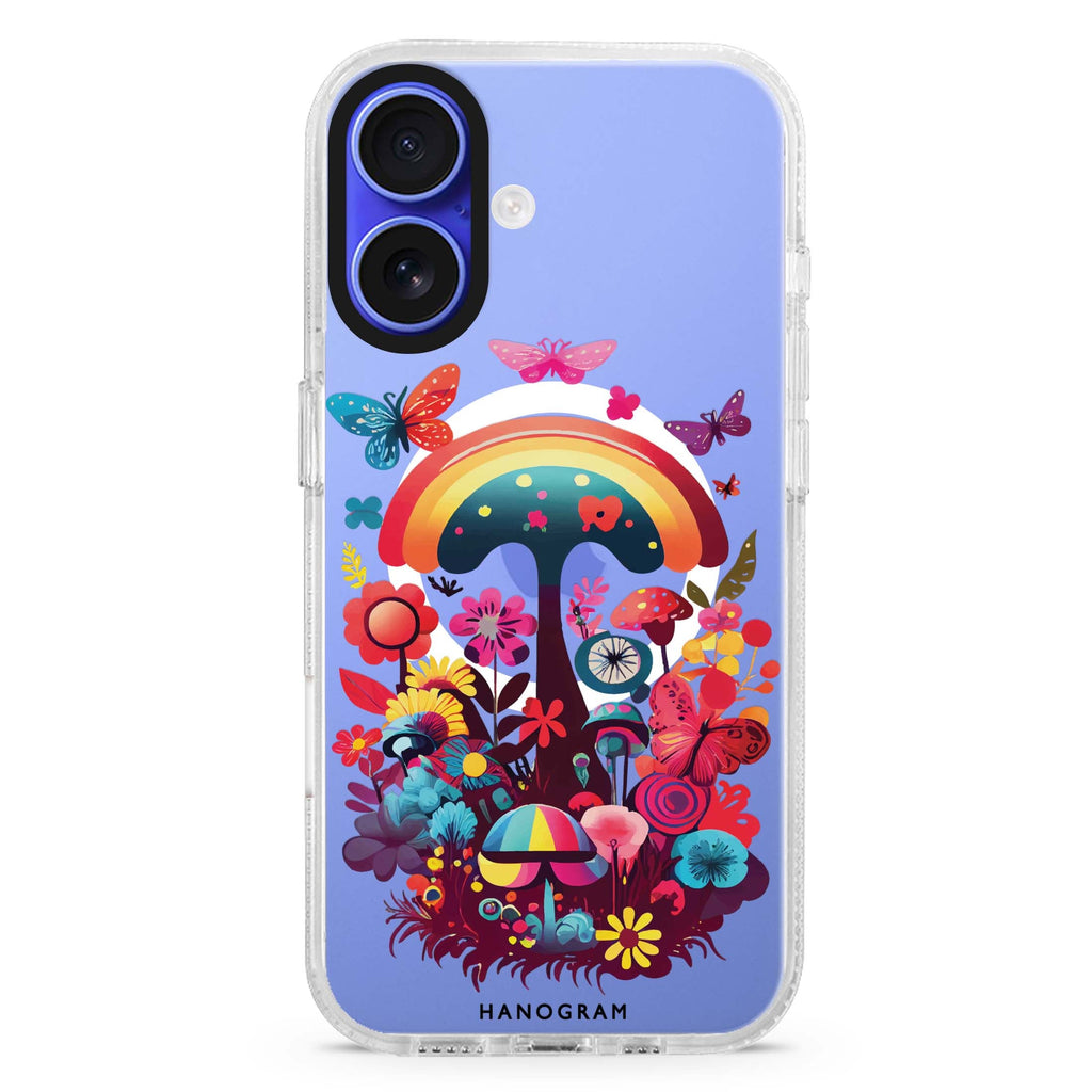 Magic Garden MagSafe Compatible iPhone 16 Ultra Clear Case - Personalized and Stylish Protection