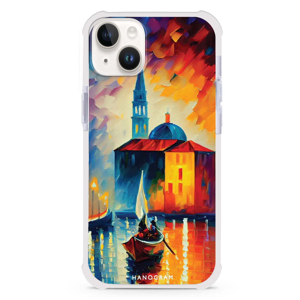 A Boat in Italy iPhone 15 Plus Ultra Shockproof Case