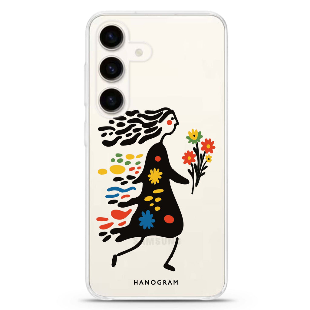 Chasing Blooms Samsung Galaxy Ultra Clear Case