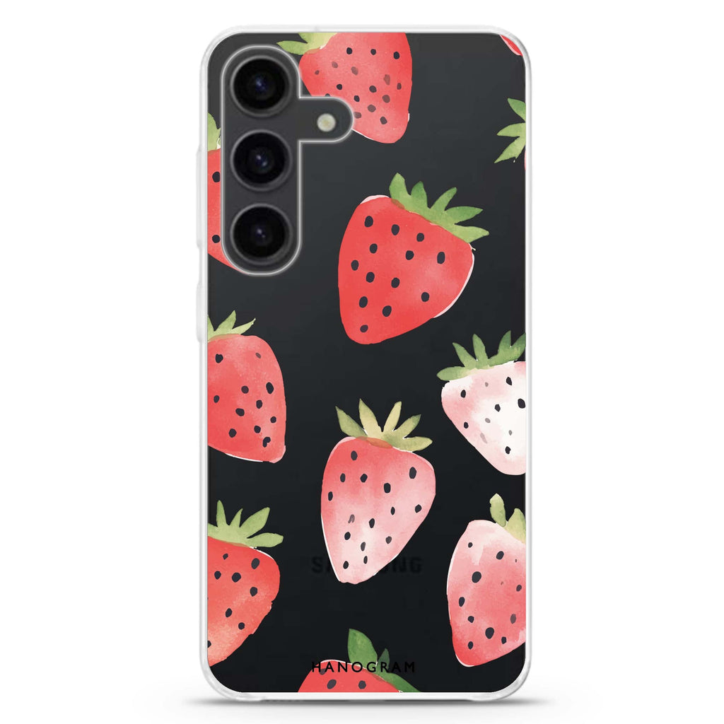 Berry Breeze Samsung Galaxy Ultra Clear Case