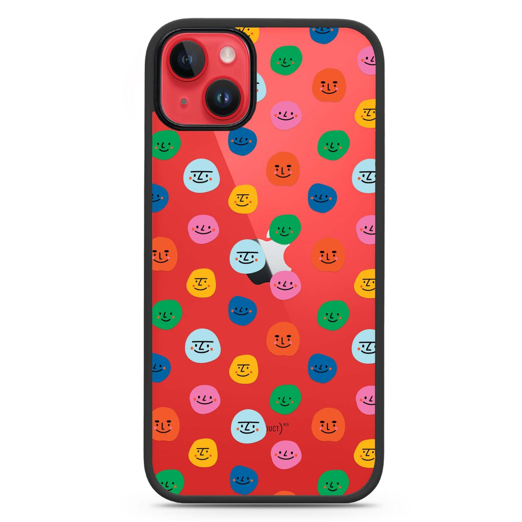 Make me smile iPhone 15 Plus Impact Guard Bumper Case