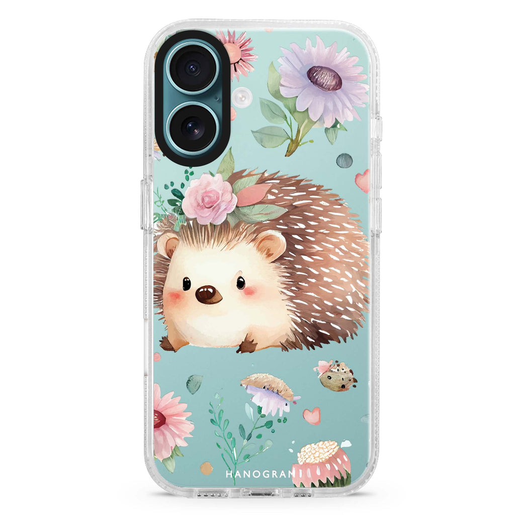 Hedgehog MagSafe Compatible iPhone 16 Ultra Clear Case - Personalized and Stylish Protection