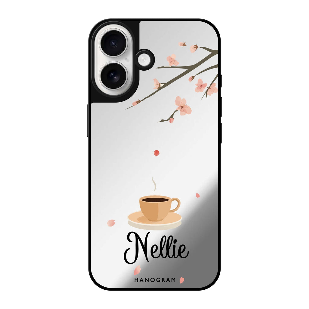 Reflective iPhone 16 Mirror Case –Quiet Bloom iPhone Design