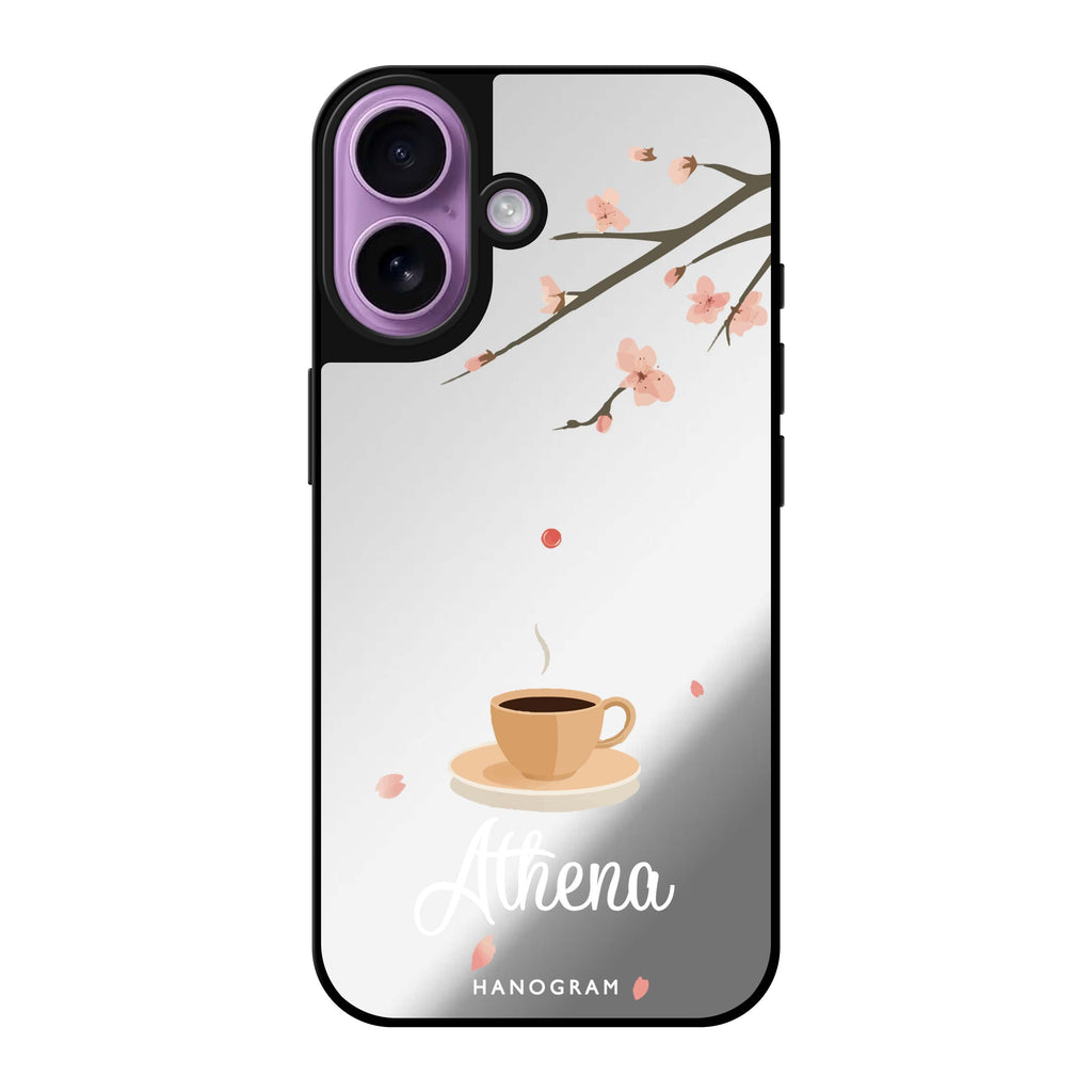 Reflective iPhone 16 Mirror Case –Quiet Bloom iPhone Design