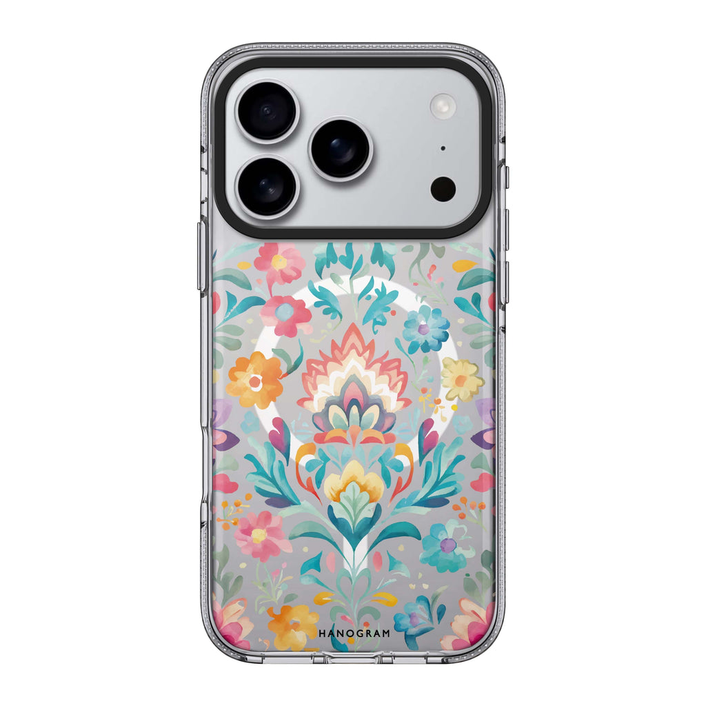 Watercolor Floral flower floral watercolor spring iPhone 17 Pro Max ultra clear case