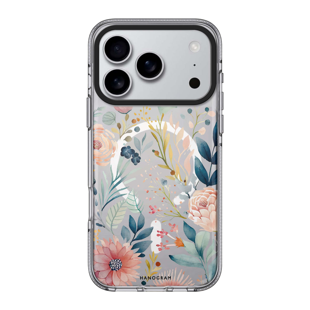 Floral Pattern Style 1 flower floral pattern spring iPhone 17 Pro Max ultra clear case