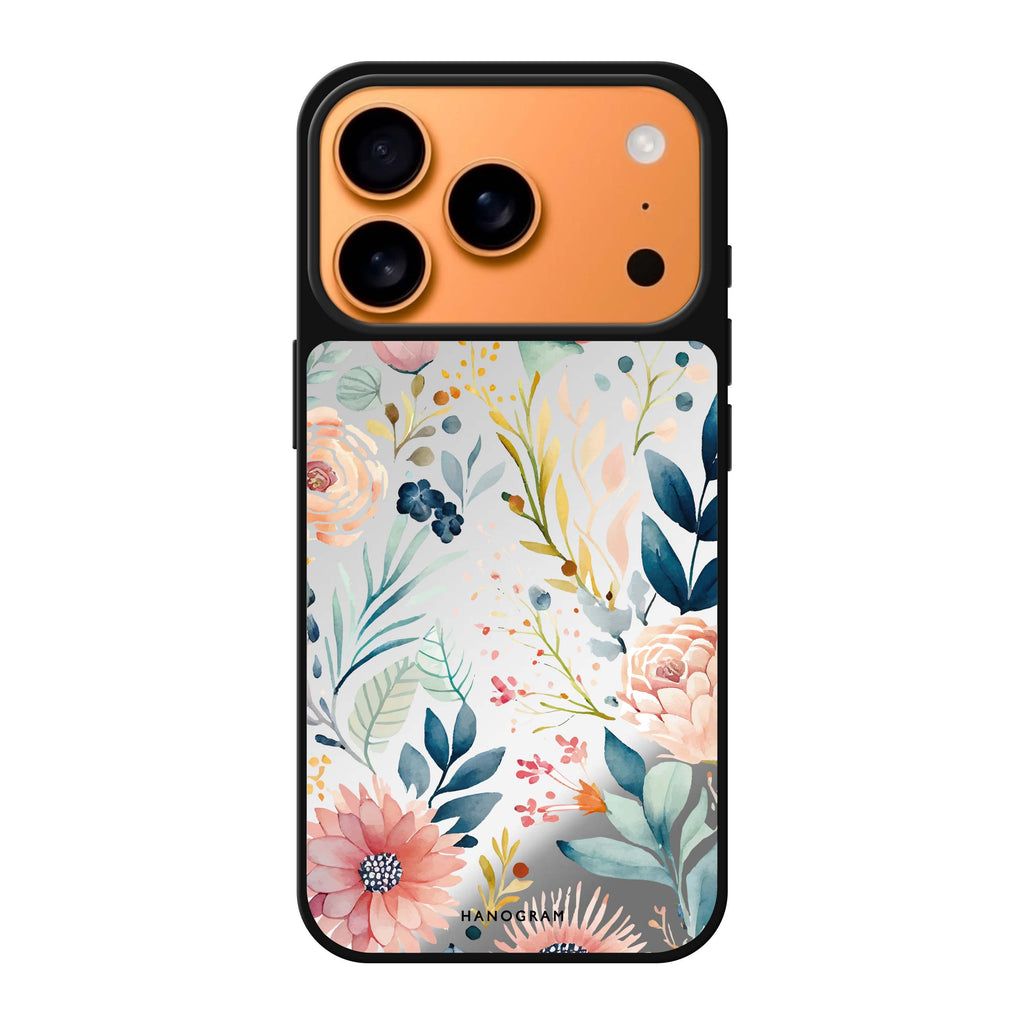 Floral Pattern #3 spring flower floral pattern iPhone 17 Pro Max mirror case