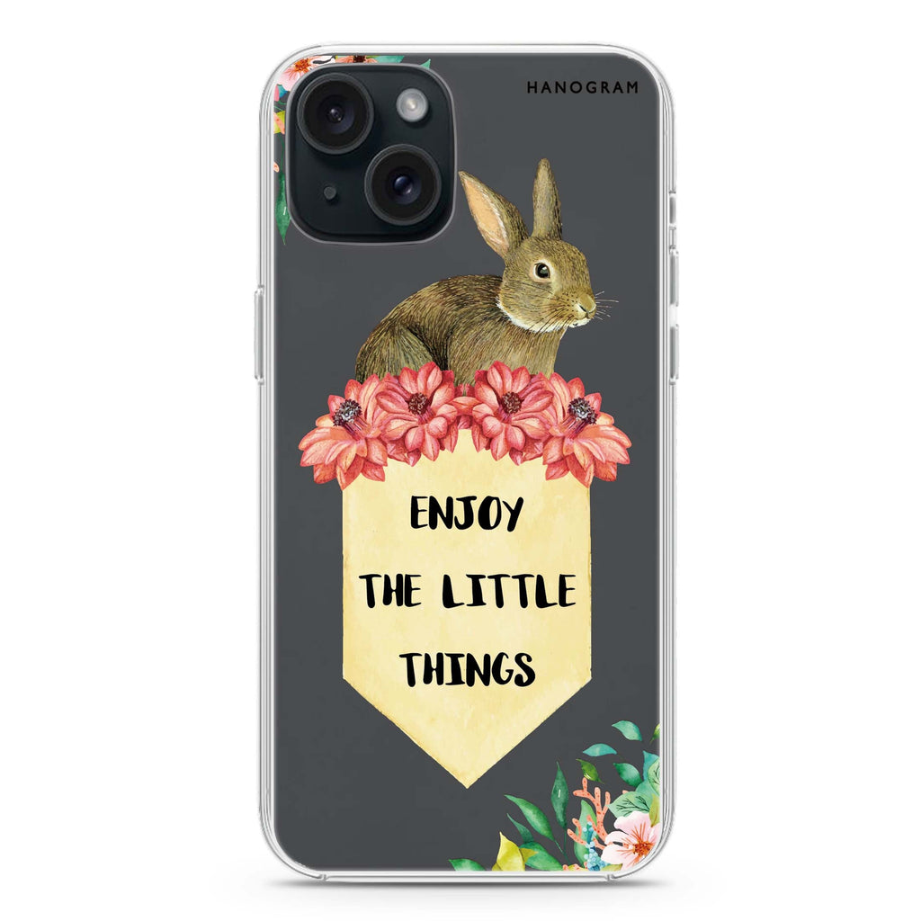Enjoy the little things iPhone Ultra Clear Case