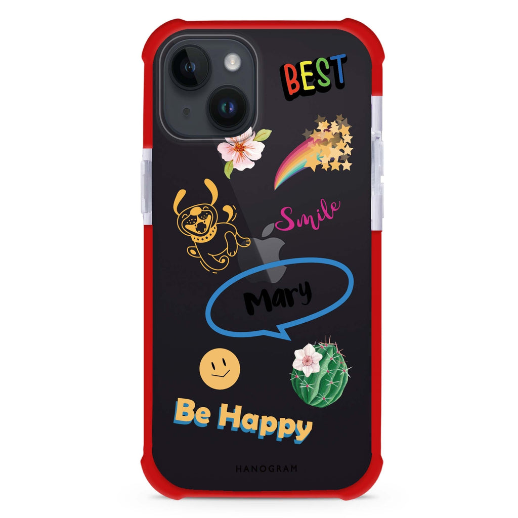 Positive Sticker iPhone 15 Plus Ultra Shockproof Case