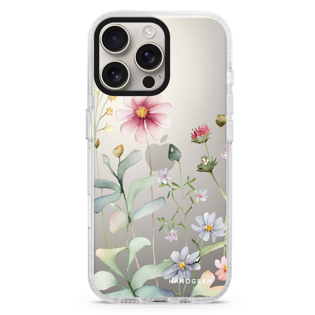 Floral iPhone 16 Pro & 16 Pro Max Case - Personalized and Stylish Protection