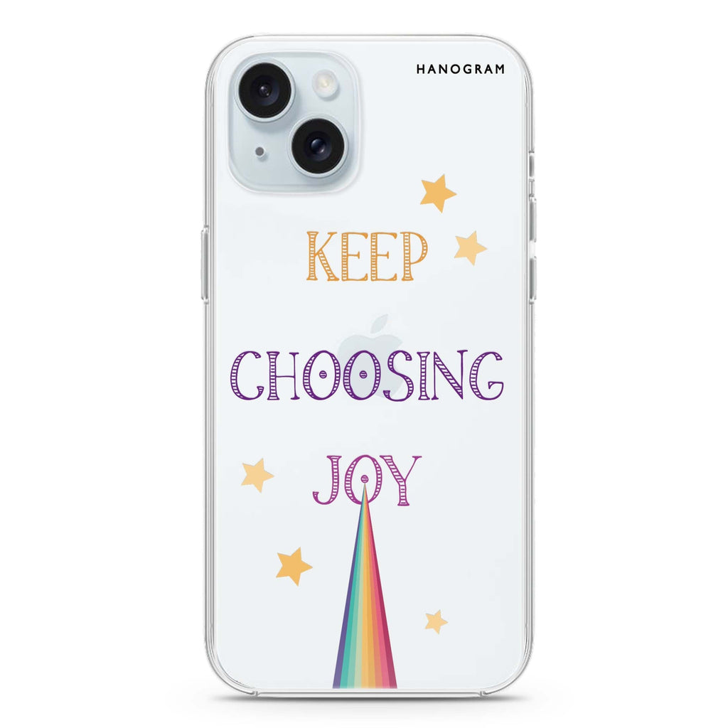 Keep choosing joy iPhone Ultra Clear Case