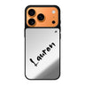 Spooky Custom Charm personalized name halloween spooky iPhone 17 Pro Max mirror case