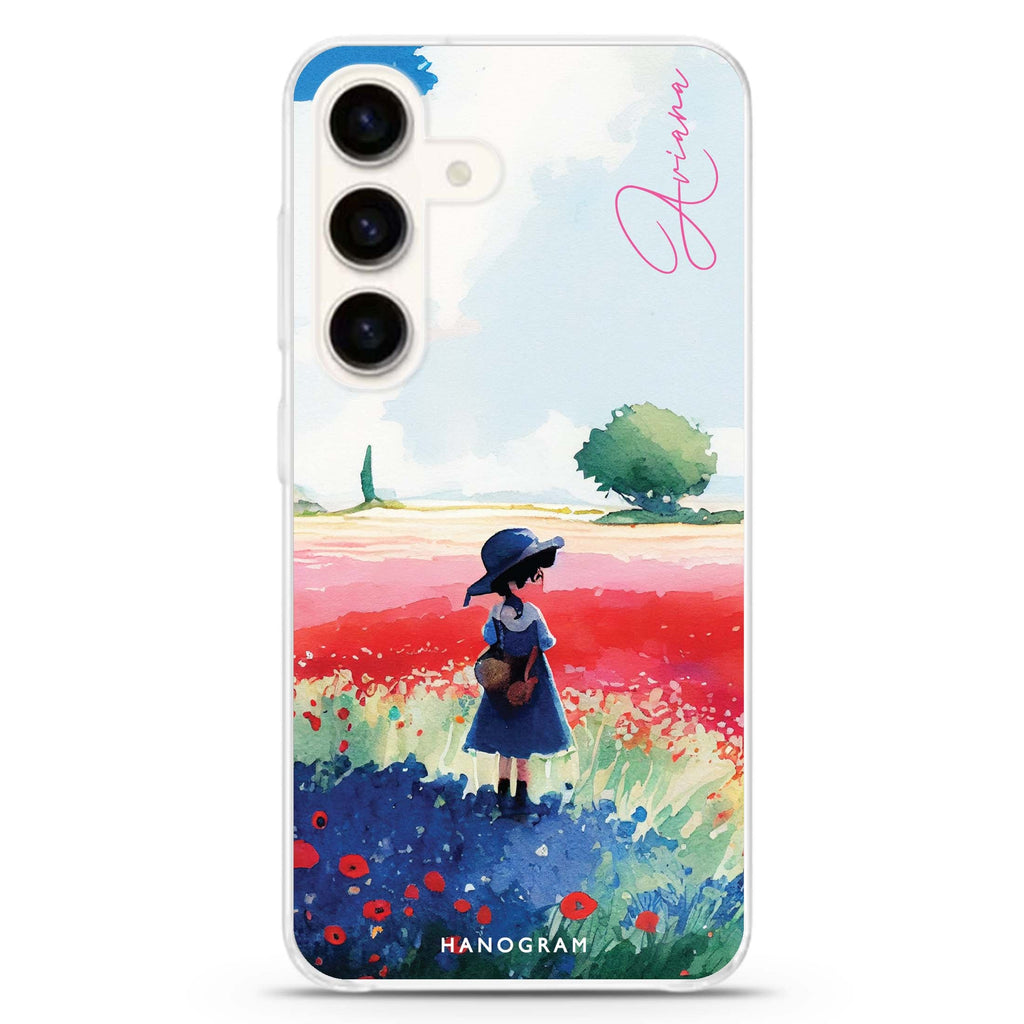 A Little Girl Samsung Galaxy Ultra Clear Case