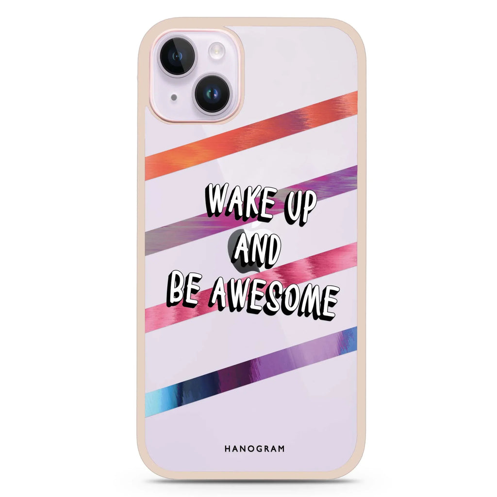 Wake up iPhone 15 Plus Impact Guard Bumper Case