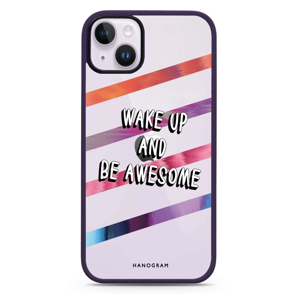 Wake up iPhone 15 Impact Guard Bumper Case