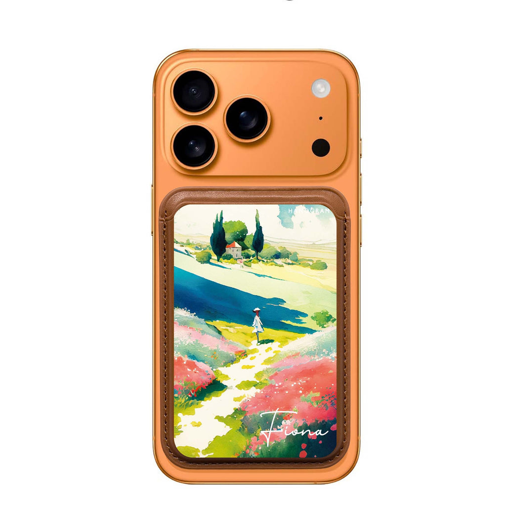 Abstract drawing Magsafe Wallet