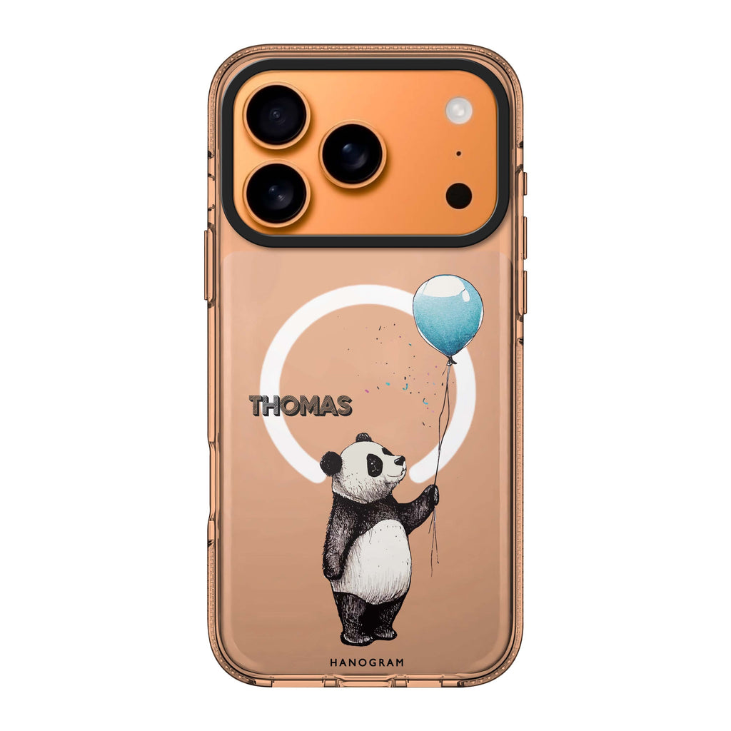 Little Panda personalized name panda animal cute iPhone 17 Pro Max ultra clear case