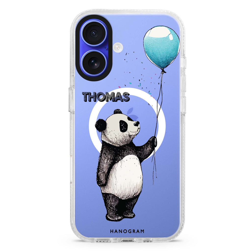 Little Panda MagSafe Compatible iPhone 16 Ultra Clear Case - Personalized and Stylish Protection