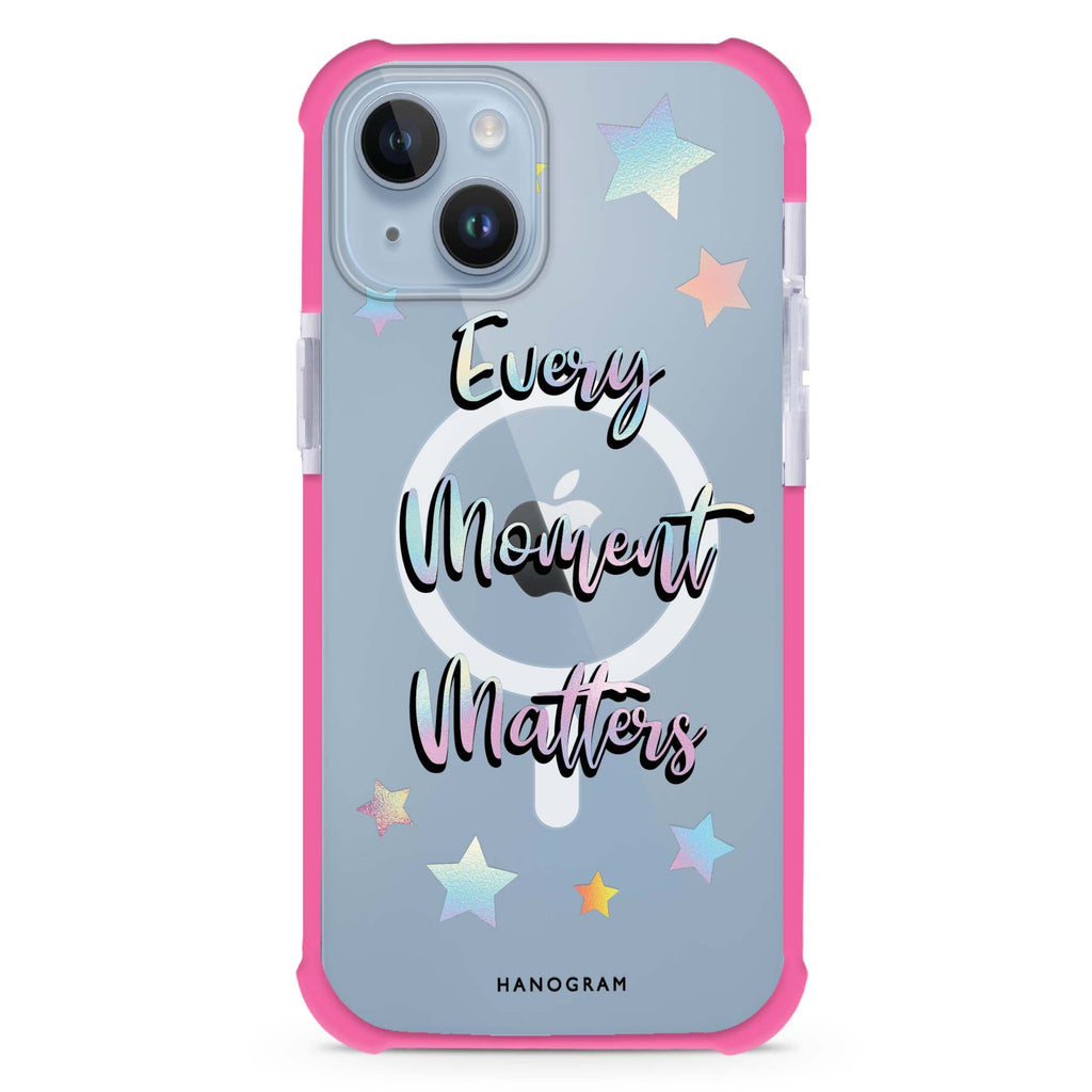 Every moment matters iPhone 15 Plus MagSafe Compatible Ultra Shockproof Case