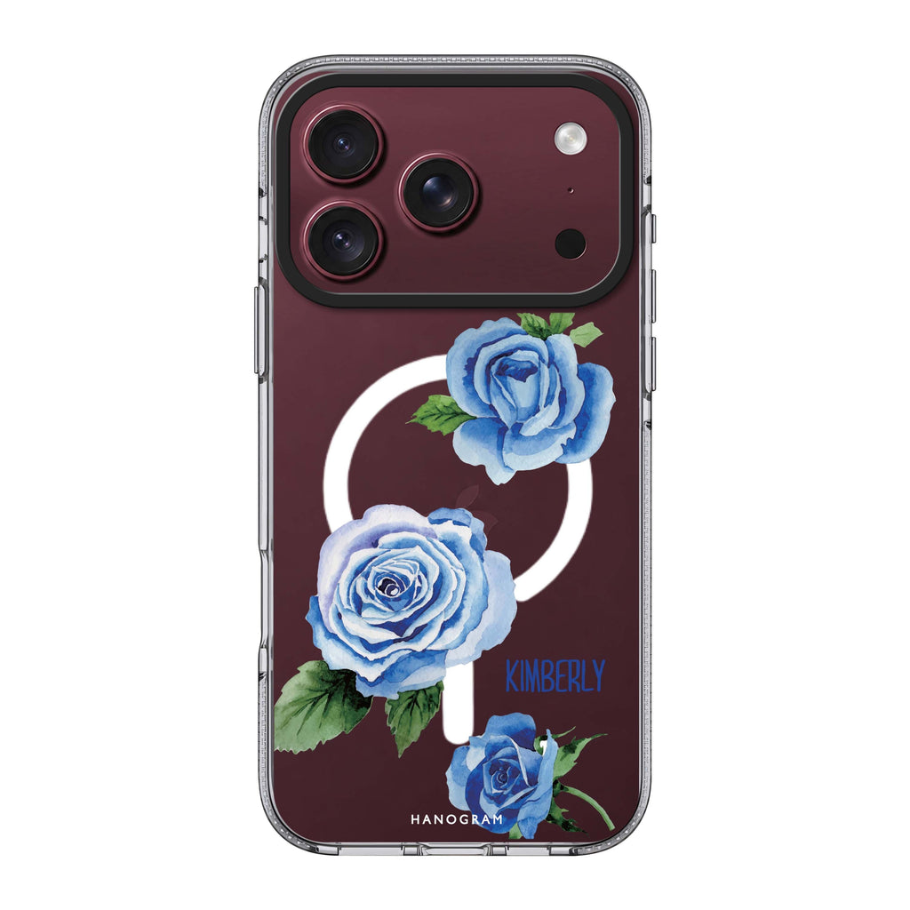Blue Rose Ultra Clear Case