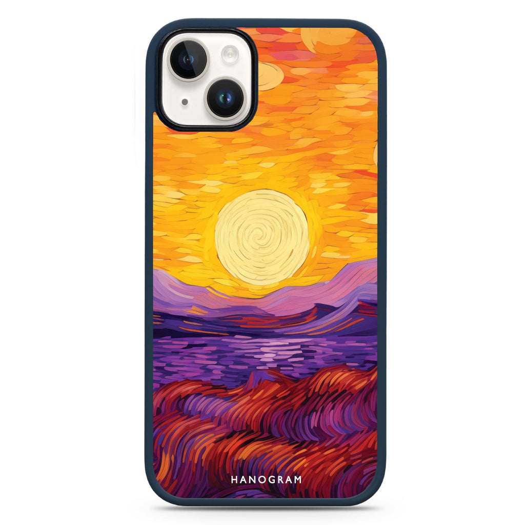 Horizon Flame iPhone 15 Impact Guard Bumper Case
