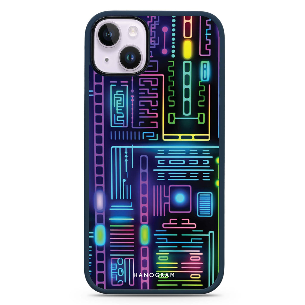 Neon Nova iPhone 15 Plus Impact Guard Bumper Case