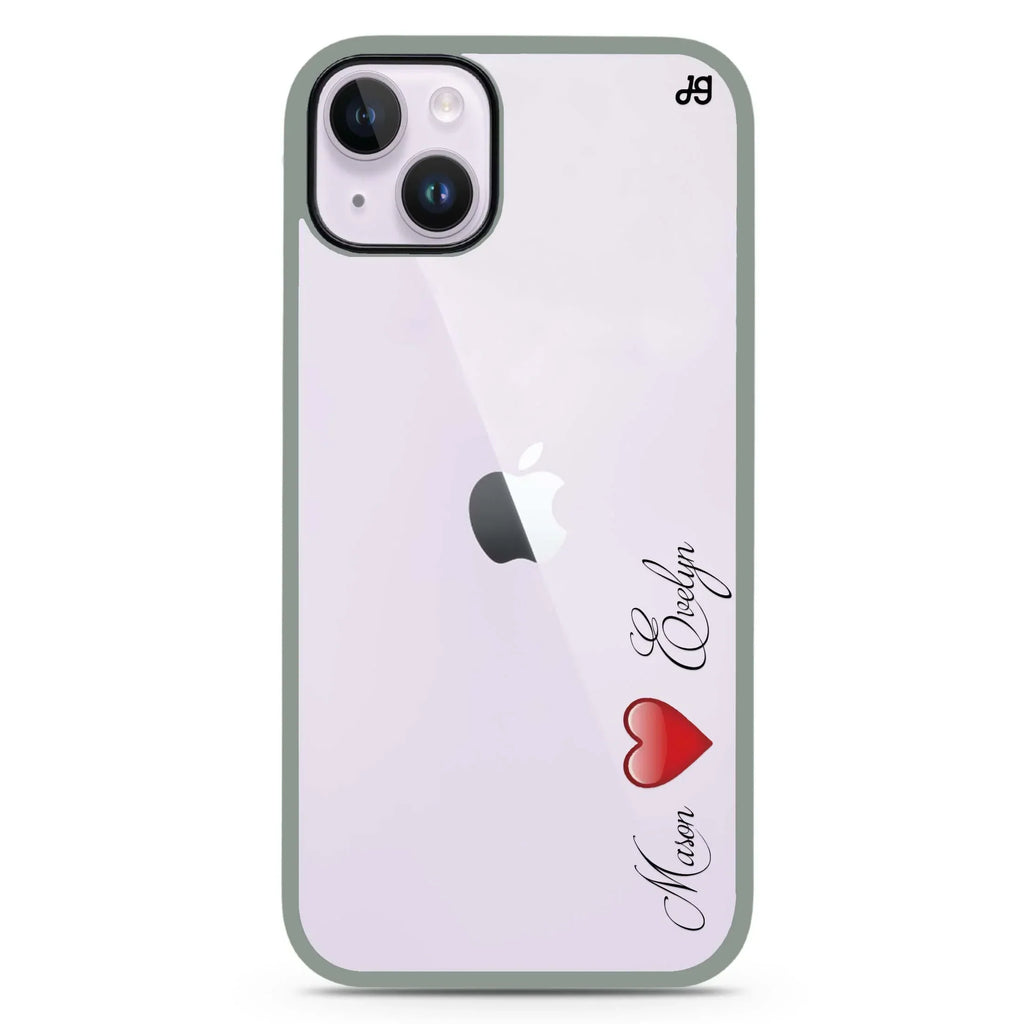 You & Me iPhone 15 Plus Impact Guard Bumper Case