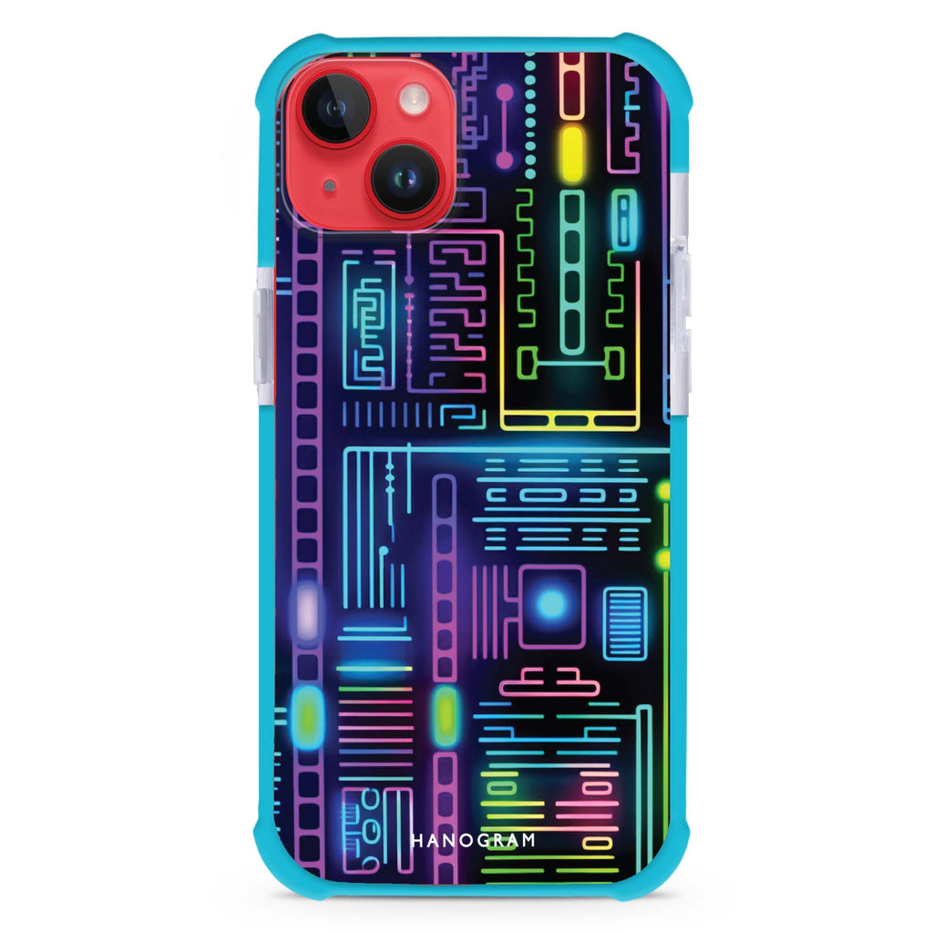 Neon Nova iPhone 15 Plus Ultra Shockproof Case