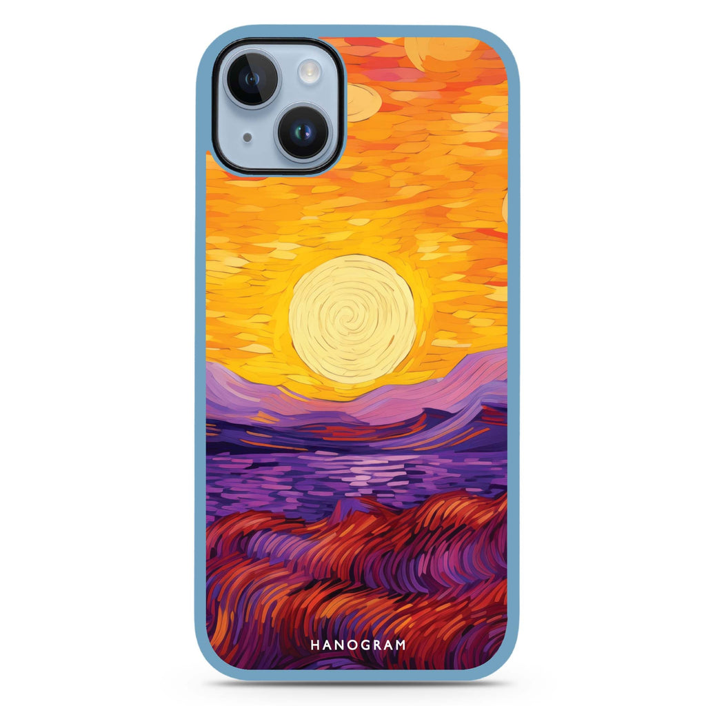 Horizon Flame iPhone 15 Plus Impact Guard Bumper Case