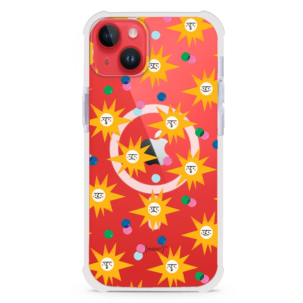 Wow Sun iPhone 15 Plus MagSafe Compatible Ultra Shockproof Case