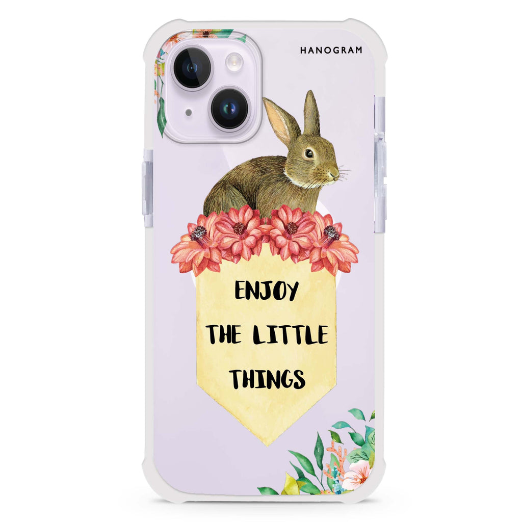 Enjoy the little things iPhone 15 Plus MagSafe Compatible Ultra Shockproof Case