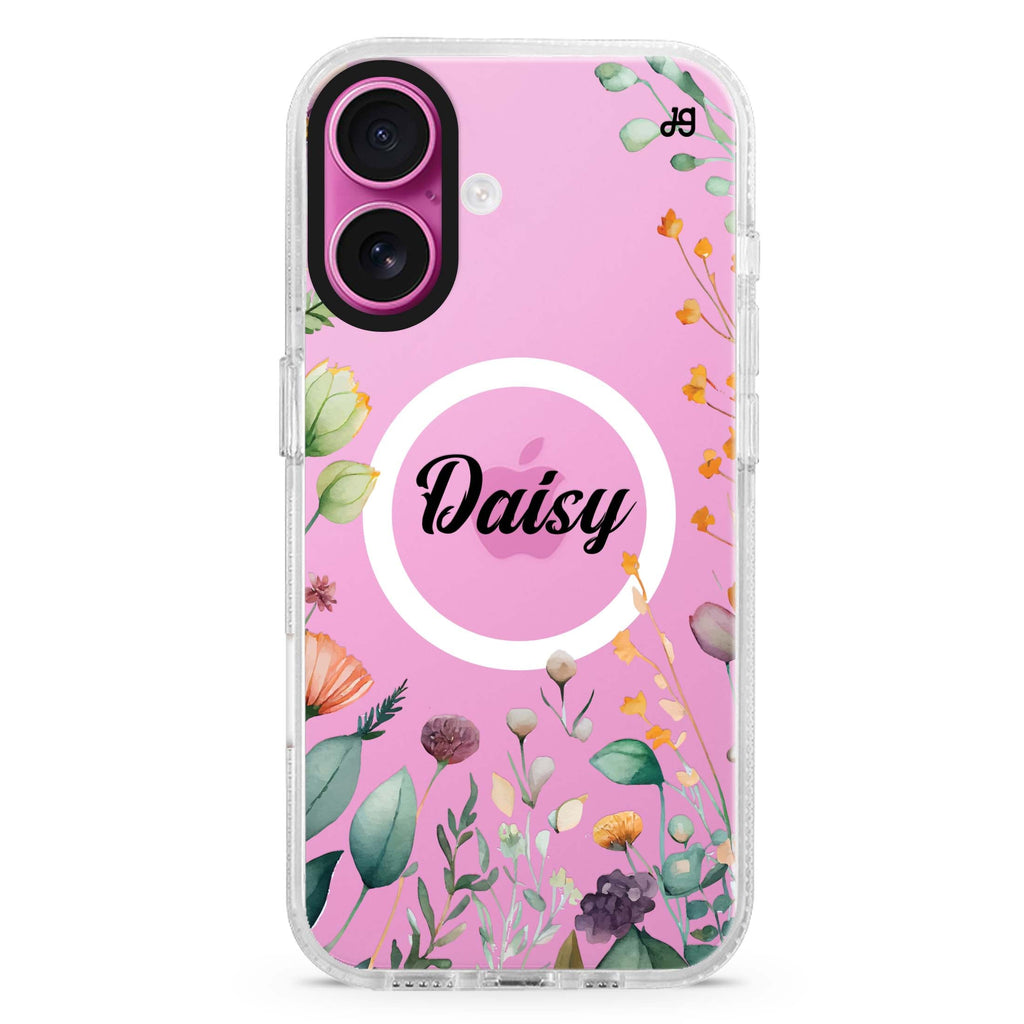 Beautiful Garden MagSafe Compatible iPhone 16 Ultra Clear Case - Personalized and Stylish Protection