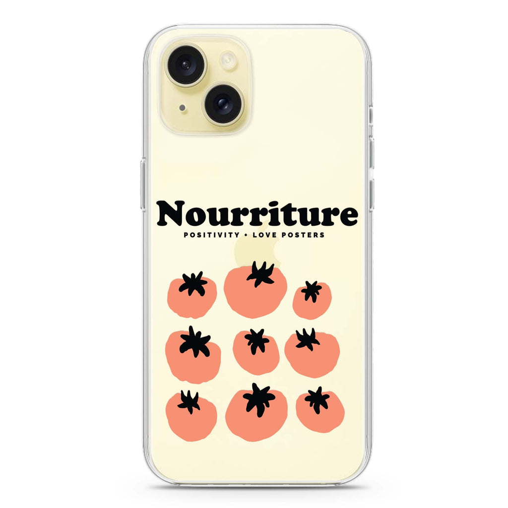Nourriture iPhone 15 plus Ultra Clear Case