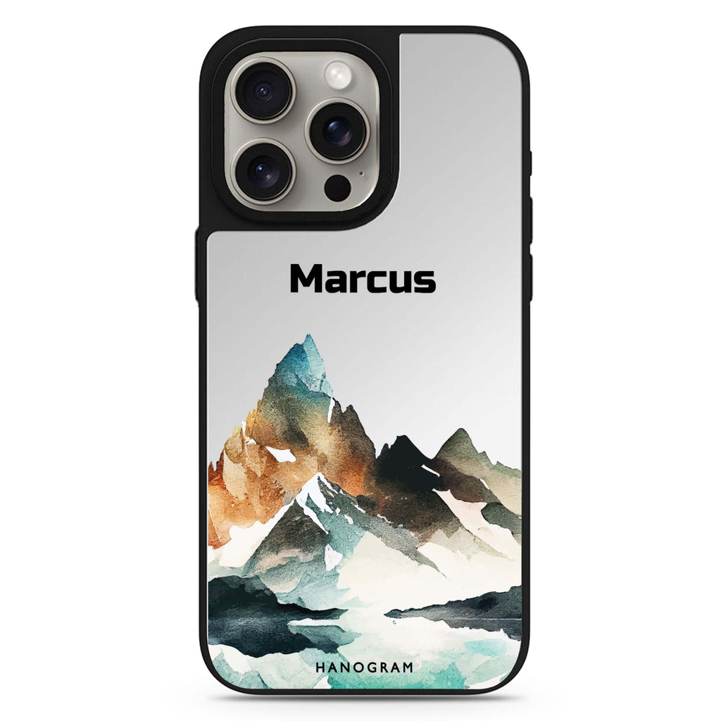 Hills personalized name MagSafe mirror case for iPhone 16/15/14 Pro Max and Pro, main view